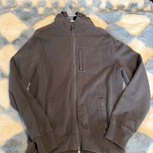 Canada Roots Gray Zip-Up Hoodie